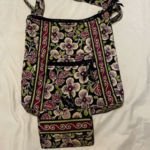 Vera Bradley bag and wallet